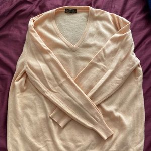 Loro Piana V-Neck Cashmere Sweater (Large - 52)